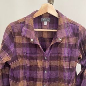 Ibex Taos wool button down flannel